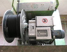 Feed-in and drive unit for a Transfer Car